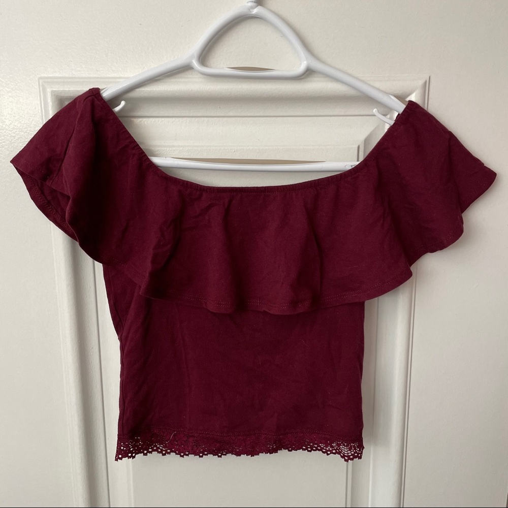 Off the shoulder top